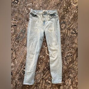 Reformation Light Blue Skinny Jeans